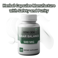 Marque privée 150 Capsules Supplément à base de plantes Équilibre de sucre personnalisable avec extrait de Sertia Chirata Phyllanthus Niruri