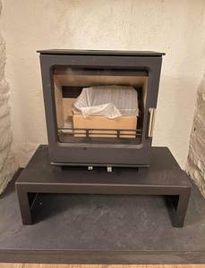 Estufa de Pellets de Madera de Aluminio Independiente de Grado Industrial, 90% de Eficiencia, Área de Calefacción de 60m2, Ecológica, para Uso en Villas, 5 Años de Garantía - Product Image 5