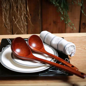 Vente en gros Polaris Agri service de vaisselle en bambou durable personnalisable 5 pièces en bois naturel ustensiles collection OPP sac - Product Image 1