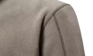 Polar Fleece Warm Men's Custom Quarter Half Zip Hoodie Impreso Stand Collar Sudadera Pullover Cremallera Sudadera de gran tamaño OEM - Product Image 6