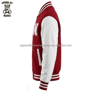Chaquetas Varsity con Bordado Personalizado, Chaquetas Varsity de Tela Suave con Bordado para Uso Moderno - Product Image 2