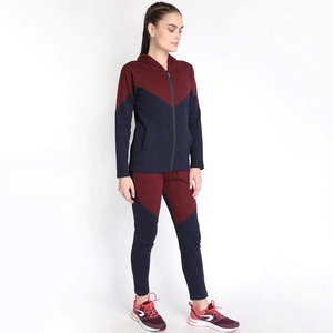 Conjunto de chándal Jogger personalizado de fábrica para mujer 100% algodón 2 piezas invierno gimnasio deporte señoras Jogging chándal conjuntos para mujer - Product Image 3