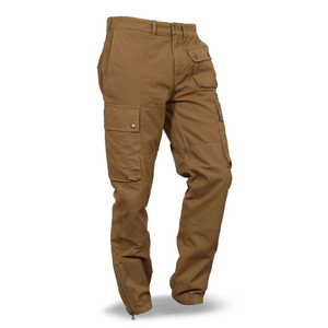 Pantalon Cargo Décontracté pour Homme 100% Coton Respirant Séchage Rapide Imperméable À La Mode Poches Latérales Extérieures Coupe Régulière - Product Image 3