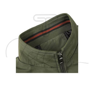 Nueva Llegada, Chaqueta de Invierno para Hombre, Cierre Completo, Lona, Resistente al Viento, Transpirable, Corte Ajustado, Tallas Grandes, Estilo Urbano, Logotipo Frontal Personalizado - Product Image 6