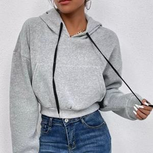 Sudaderas con Capucha de Alta Calidad, Personalizadas con Logotipo, Tejido French Terry, 100% Algodón, Estilo Urbano, Lisas, Corte Regular, para Mujer - Product Image 6