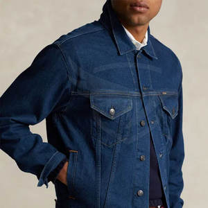 Dernière conception Veste jean unisexe fabriquée au Pakistan Street Wear Veste jean unisexe de haute qualité pour la vente en ligne - Product Image 2