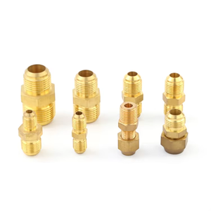 Raccords en laiton de réfrigération série de climatisation raccord de tube évasé pour système AC, sortie d'usine en gros - Product Image 4