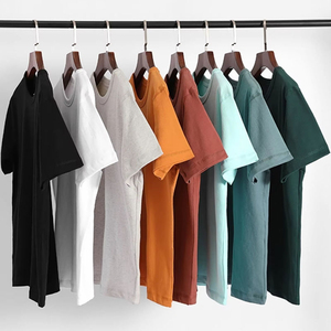 เสื้อยืดแขนสั้นผู้ชายสไตล์สตรีทแวร์ลำลอง ผ้าฝ้าย 100% รับสกรีนโลโก้ แห้งเร็ว คุณภาพสูง ระบายอากาศได้ดี - Product Image 4