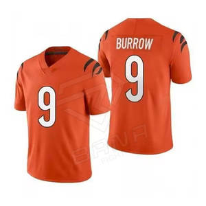 เสื้อฟุตบอลแขนสั้นระบายอากาศได้ดีสำหรับผู้ชายเสื้อเมริกันปักชื่อทีม100% ฤดูร้อนผ้าโพลีเอสเตอร์ออกแบบได้ตามต้องการ - Product Image 5