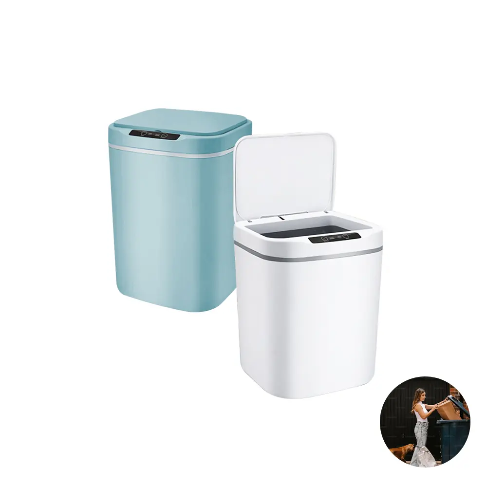 High quality product 13L smart trash can featuring Remote-controlled and perfect for Dispose of expired household chemicals