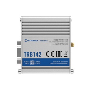 เกตเวย์, Teltonika TRB142 IoT Gateway, LTE Cat 1, RS232, การจัดการระยะไกล - Product Image 3