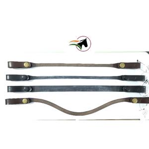 Haute qualité non-canal plat sourcils bande Pop bouton pression boucle cuir équipement équestre pour Sports de plein air équitation - Product Image 2