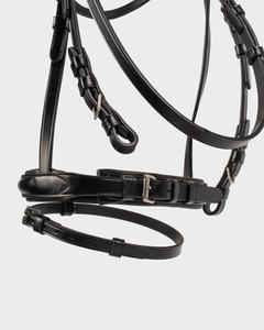 Brida de cuero de caballo de diseño personalizado de alta calidad, fábrica al por mayor, brida de cuero snaffle a alta calidad y precio barato - Product Image 5