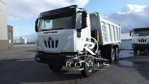 Camion benne poids lourd 6x6 Astra HD9 d'occasion 2023, moteur diesel 351-450 CV, capacité 31-40T pour le transport de boues de construction urbaine - Product Image 2
