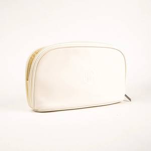 Organisateur cosmétique luxueux en cuir PU pour femme avec fermeture éclair pour maquillage et accessoires - Product Image 4