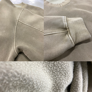 เสื้อครอปแบบสวมศีรษะทรงยาวของผู้หญิงเสื้อครอปโอเวอร์ไซส์แบบมีซิป XS ผ้าถักสำหรับฤดูหนาว - Product Image 2