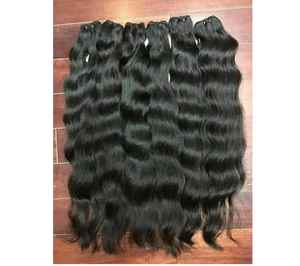 Venta al por mayor 100% Extensiones de cabello virgen indio natural Paquetes sueltos de onda profunda muy apreciados - Product Image 6