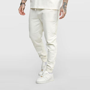 ชุดสูทกางเกงวอร์มผ้าฝ้าย100% สไตล์คลาสสิกพิมพ์โลโก้ได้ตามต้องการ,สายรัดเอวใส่ด้านข้างกางเกง - Product Image 1