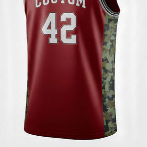 Maillot de basket-ball personnalisé pour hommes, impression personnalisée du nom et du numéro du joueur, vêtements de sport performants à séchage rapide - Product Image 6