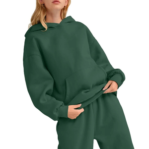 เสื้อฮู้ดแบบสวม Unisex ทรงปกติ ผ้าฟลีซพรีเมียม หนานุ่ม ใส่สบาย เหมาะสำหรับฤดูหนาว มีกระเป๋า ระบายอากาศได้ดี - Product Image 5
