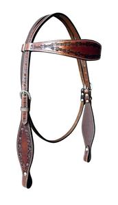 Fabricant d'accessoires pour chevaux personnalisés Vente en gros Fabricant d'accessoires pour chevaux personnalisés Collier de poitrine en cuir brut d'origine occidentale Couleur personnalisée - Product Image 2