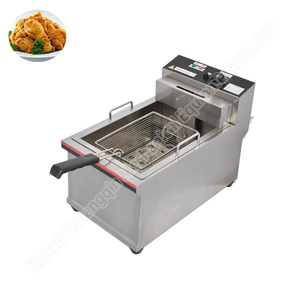 Freidora eléctrica de mesa Máquina de horno de doble tanque - Product Image 5