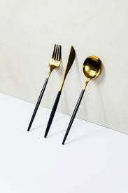 Cubiertos de Acero Inoxidable Decorativos para el Hogar, Diseño de Alta Gama, Utensilios de Cocina Pulidos para Fiestas, Duraderos, Novedad para Mesa - Product Image 2