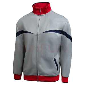 Veste de sport personnalisée en polyester à col montant zippé, séchage rapide, respirante et imperméable, avec logo frontal – Collection Printemps – Offre Spéciale - Product Image 2