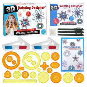 Spirographe Plastic Drawing Board <b>Set</b> for Kids PC Material EN71 Certified DIY <b>Writing</b> Tablet in Box - Product Image 1