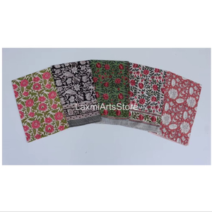 Juego de Bufandas de Algodón Ligeras y Ecológicas con Estampado Digital, Estolas Largas con Diseño Floral Indio (22x72) - Product Image 1