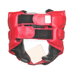 Protector de Cabeza para Boxeo SONISPO, Equipo de Protección de Cuero PU para Adultos Unisex, Casco Deportivo Azul con Cierre de Velcro - Product Image 5