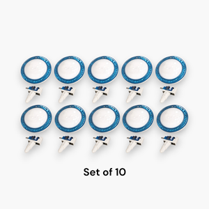 Juego de 10 Botones Pequeños Blue Diamond con Luz LED y Microinterruptor, Envío Gratis para Productos de Arcade - Product Image 2