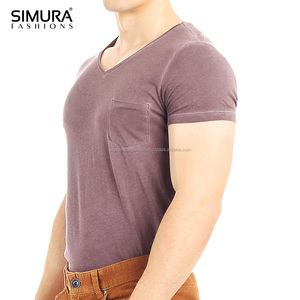 T-shirt imprimé nouveau style col rond et en V pour hommes et garçons, décontracté et streetwear, tendance, manches courtes, service OEM - Product Image 1