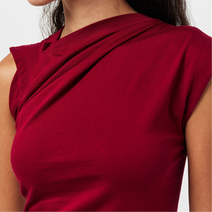 Chemise ample pour femmes, chemisier confortable, chemisier basique pour femmes, chemise à porter tous les jours, chemisier élégant à manches courtes pour femmes - Product Image 5