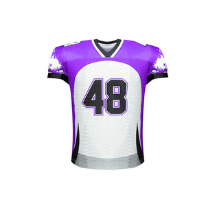 Conjunto de Jersey y pantalón de fútbol americano de poliéster 100% hecho a medida al por mayor, transpirable y de talla grande, de la mejor calidad para niños - Product Image 2
