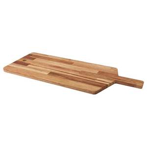 Rectángulo Venta caliente Nueva tabla de cortar de madera y tabla de cortar con mango Tabla de servicio de madera decorativa para Cocina - Product Image 6
