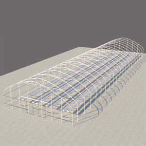 Serre tunnel économique en plastique pour fraises One One Africa, serre agricole en film plastique - Product Image 4