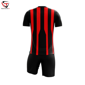 100% poliéster cómodo conjunto de fútbol personalizado uniforme corte automatizado logotipo impreso para equipo al por mayor a granel disponible - Product Image 6