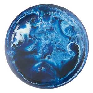 Ensemble bol et plateau d'art en résine de luxe fait à la main ensemble époxy brillant poli classique pour collations de bonbons de fête et fruits secs - Product Image 2