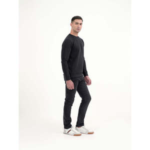 Sweat-shirt en molleton ARIA décontracté, anti-plis, anti-rétrécissement, col rond, écologique, logo personnalisable, technique de gonflage, couleur unie, du XXS au 6XL - Product Image 3