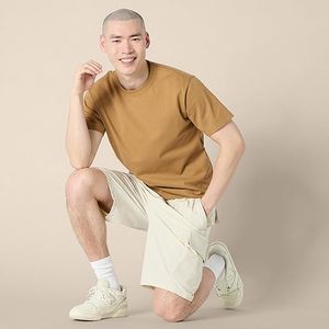 T-shirt ample personnalisé Hip Hop Streetwear 100% coton biologique T-shirts décontractés pour hommes T-shirt imprimé DTF à prix très bas - Product Image 2