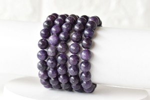 Top Wholesale Quality Lepidolite 8mm Crystal Healing <b>Beaded</b> <b>Bracelet</b> <b>For</b> Meditation Jewelry - Product Image 4