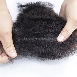 KAMA Dyeable Natural Afro Kinky Bulk Human Hair For Locs/dreadlocks/twist