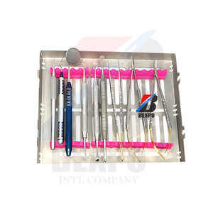 Kit de microchirurgie Porte-aiguille Molt Ascenseur périosté Micro Ciseaux Instruments parodontaux Ensembles - Product Image 5