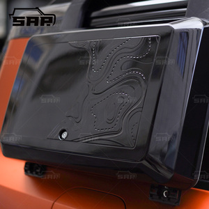 Jetour G700 2026 için Araba <span class=keywords><strong>SUV</strong></span> Aksesuarları Yan Kargo Taşıyıcısı Parlak Siyah ABS Su Geçirmez Yan Eşya Kutusu Delmesiz Yan Saklama Kutusu - Product Image 2