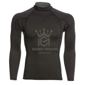 Venta directa de fábrica Camisas de compresión de manga larga Peso ligero Tallas grandes Hombres Camisas de compresión para adultos - Product Image 1