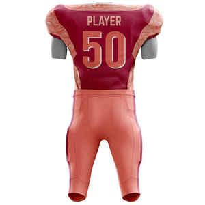 Customizable American Football Jersey Practice Uniforms Latest Design for Men Kids Plus Size OEM Spandex Uniform with <b>Shorts</b> - Product Image 3