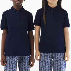 Camiseta Polo Informal Personalizada OEM de Bangladesh para Niños, Uniforme Juvenil, Ropa Escolar Transpirable y Ecológica de Alta Calidad para Uso Diario - Product Image 6