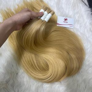 ผมต่อชาวเวียดนามแท้เครื่องต่อเป็นเส้นตรงธรรมชาติผ้าสองชั้นสำหรับผู้หญิงผิวดำทุกสีเวียดนาม - Product Image 1