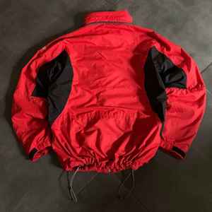 Veste de sport pour homme à capuche zippée, patchwork coloré, haute qualité, 100% nylon, imperméable, coupe-vent, camouflage - Product Image 2